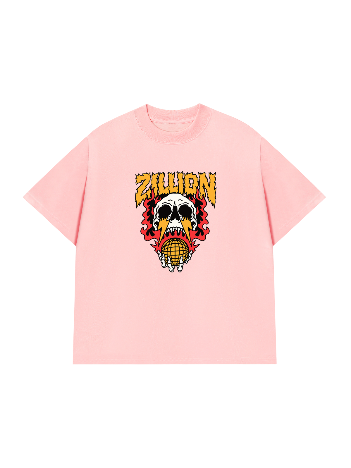 Áo Thun Relaxed Fit Skull Global