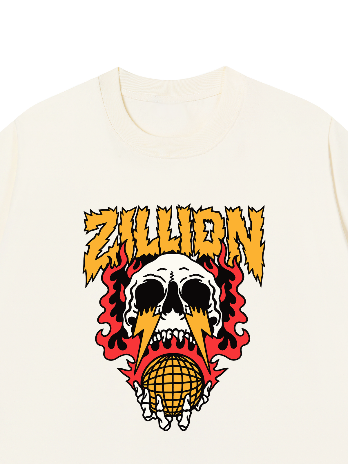 Áo Thun Relaxed Fit Skull Global