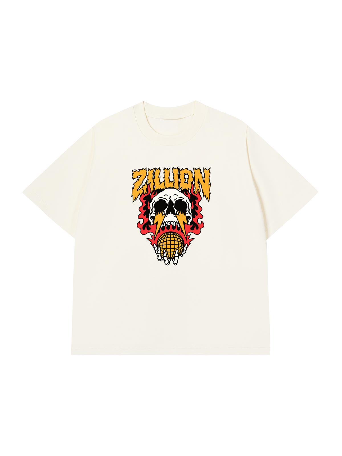 Áo Thun Relaxed Fit Skull Global