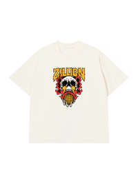 Áo Thun Relaxed Fit Skull Global