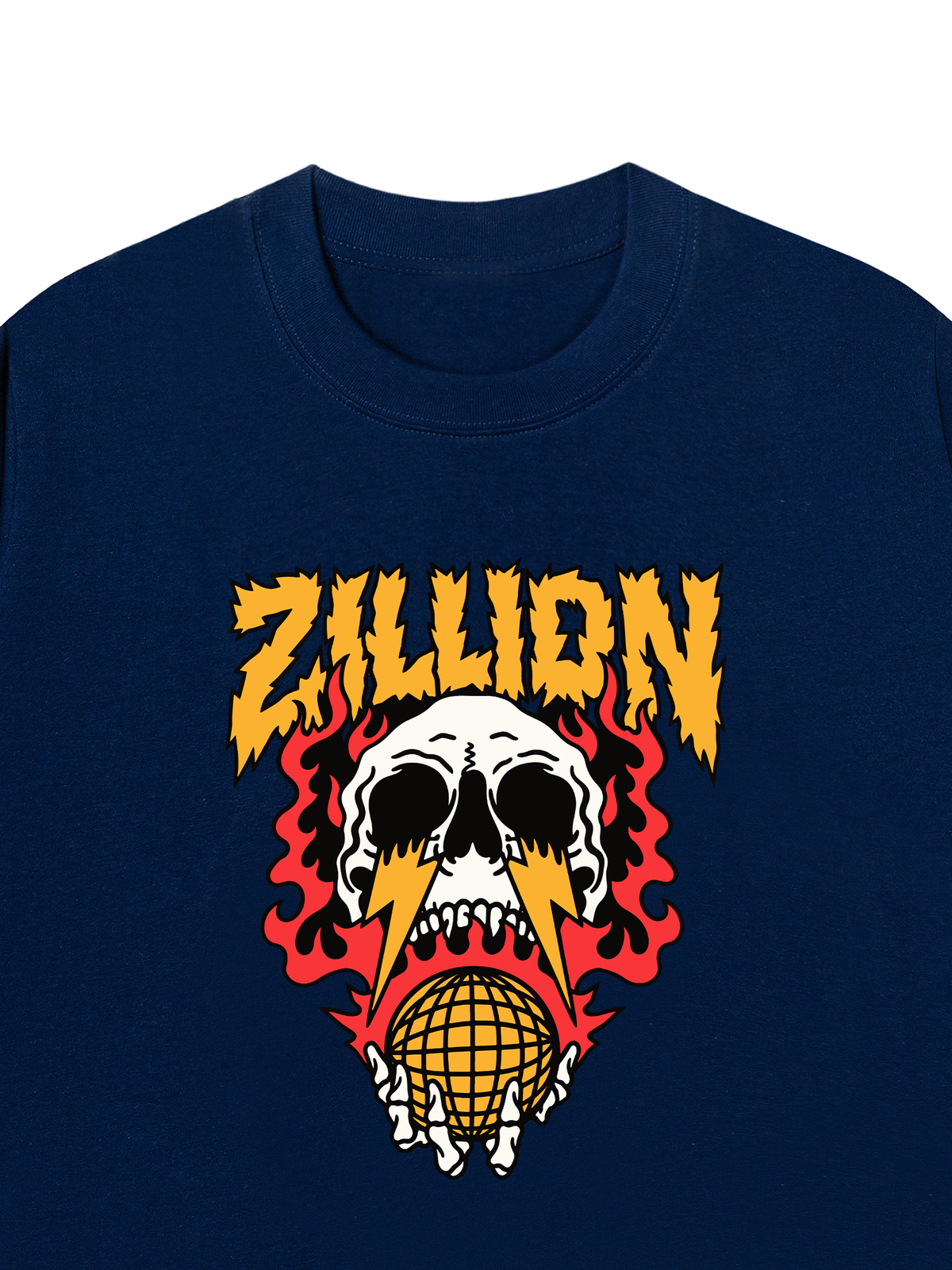 Áo Thun Relaxed Fit Skull Global