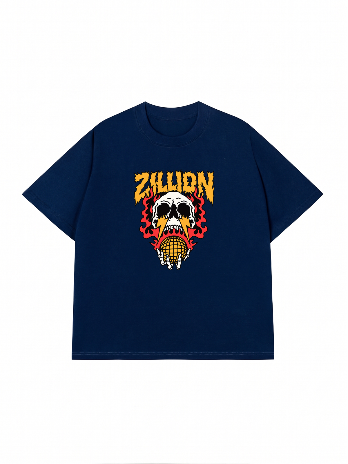 Áo Thun Relaxed Fit Skull Global