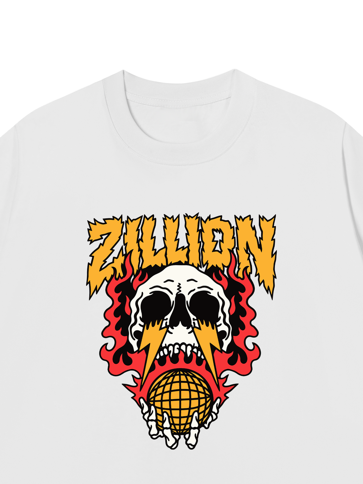 Áo Thun Relaxed Fit Skull Global