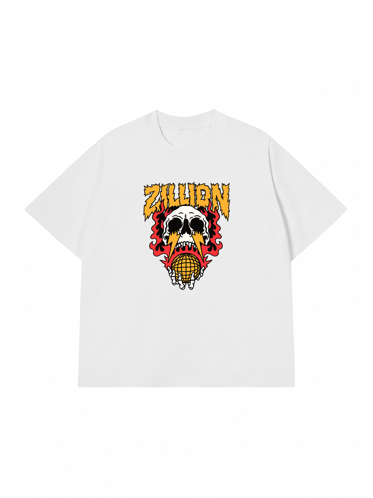 Áo Thun Relaxed Fit Skull Global