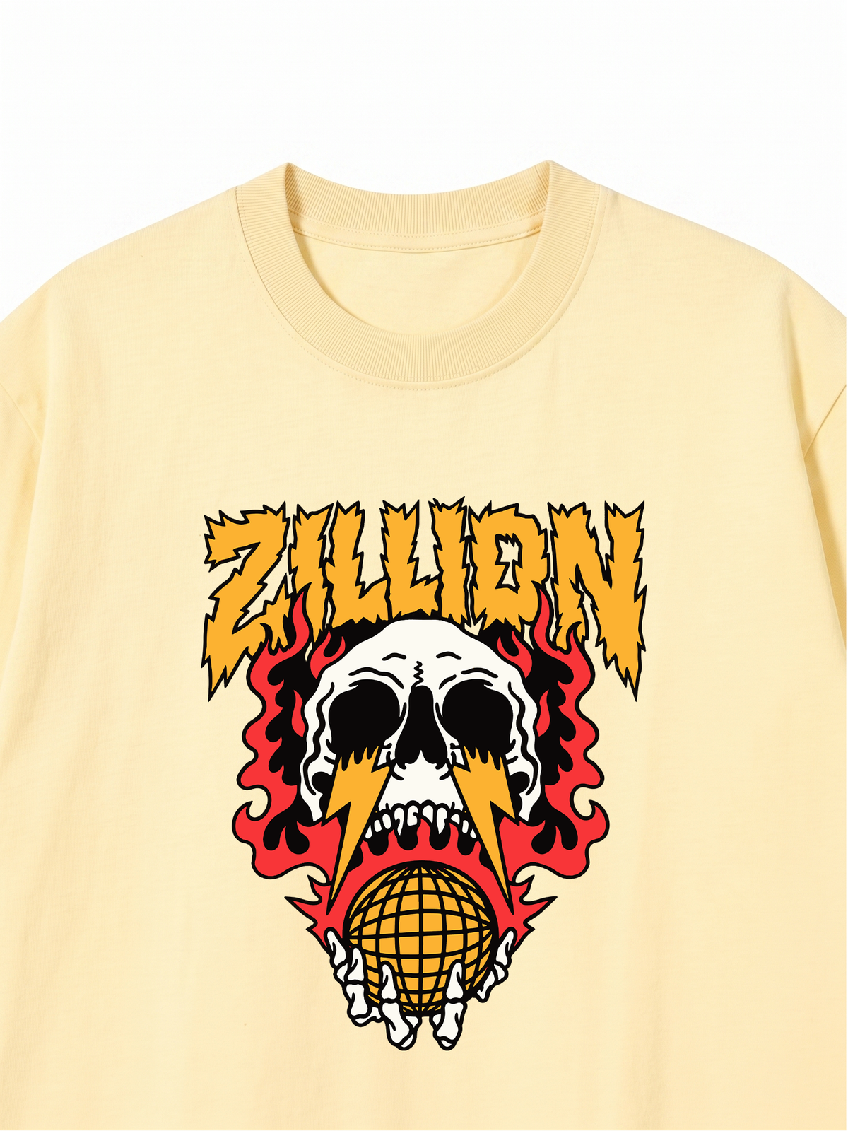 Áo Thun Relaxed Fit Skull Global