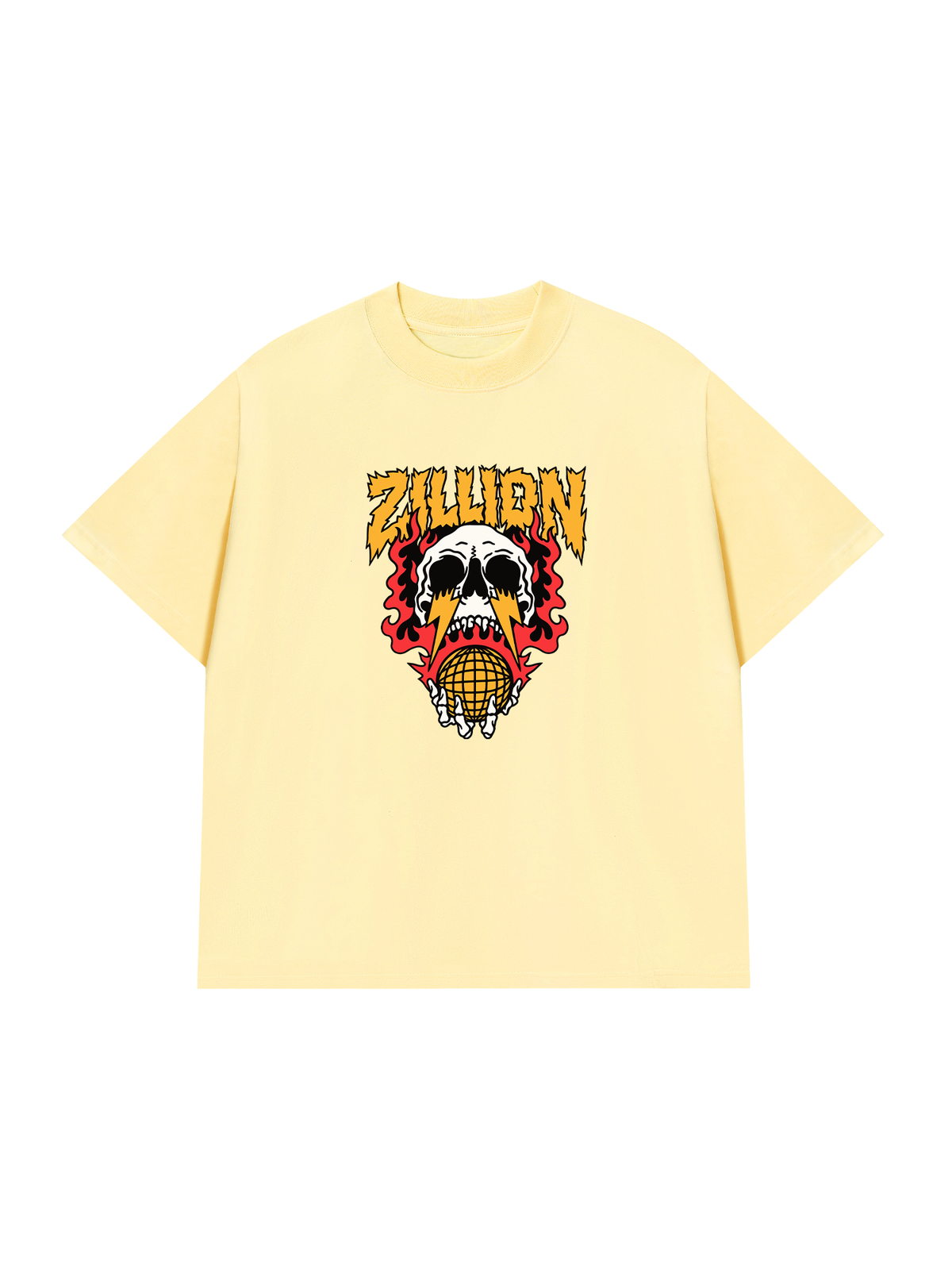 Áo Thun Relaxed Fit Skull Global
