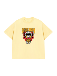 Áo Thun Relaxed Fit Skull Global