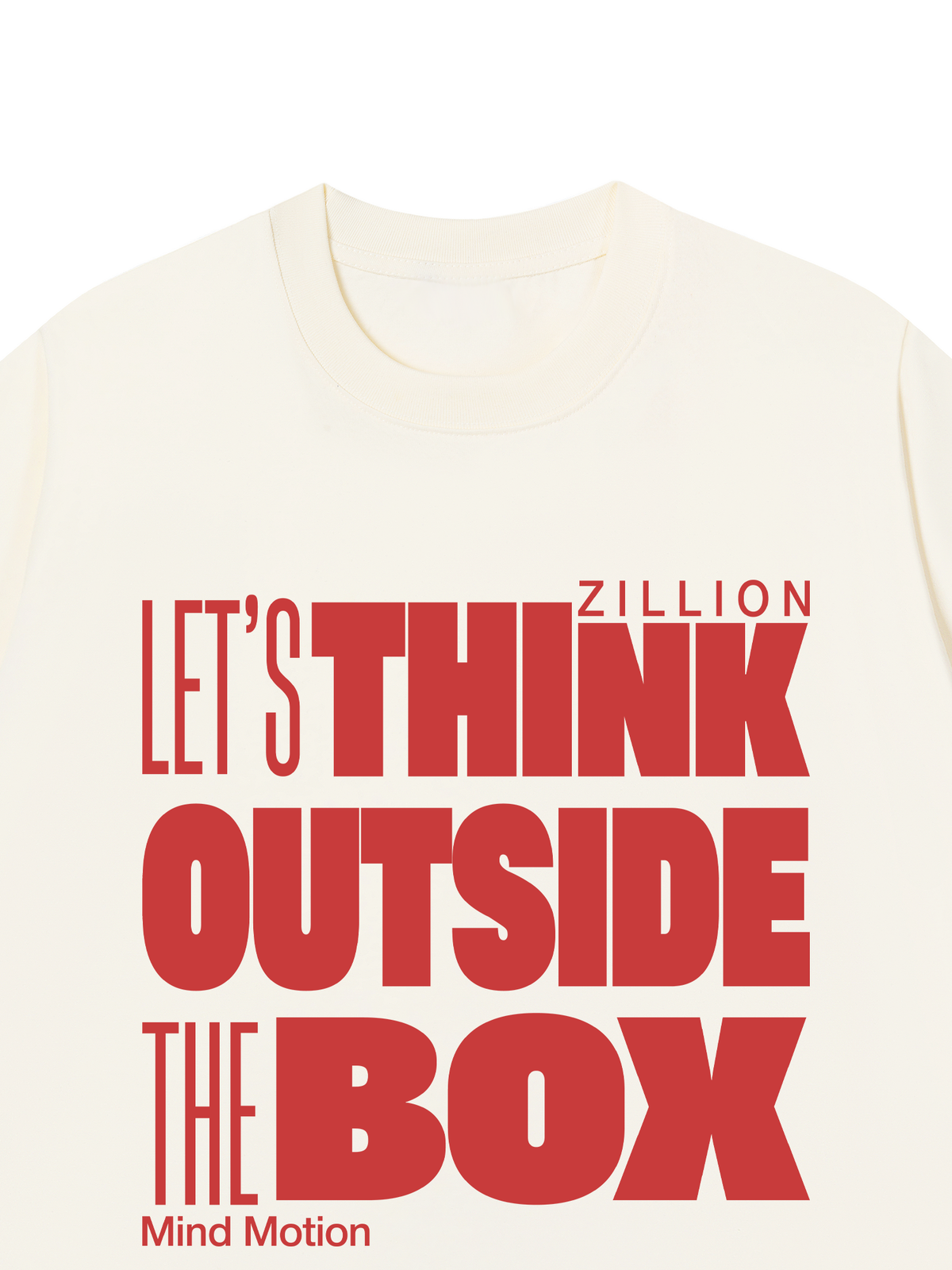 Áo Thun Relaxed Fit Think Outside The Box