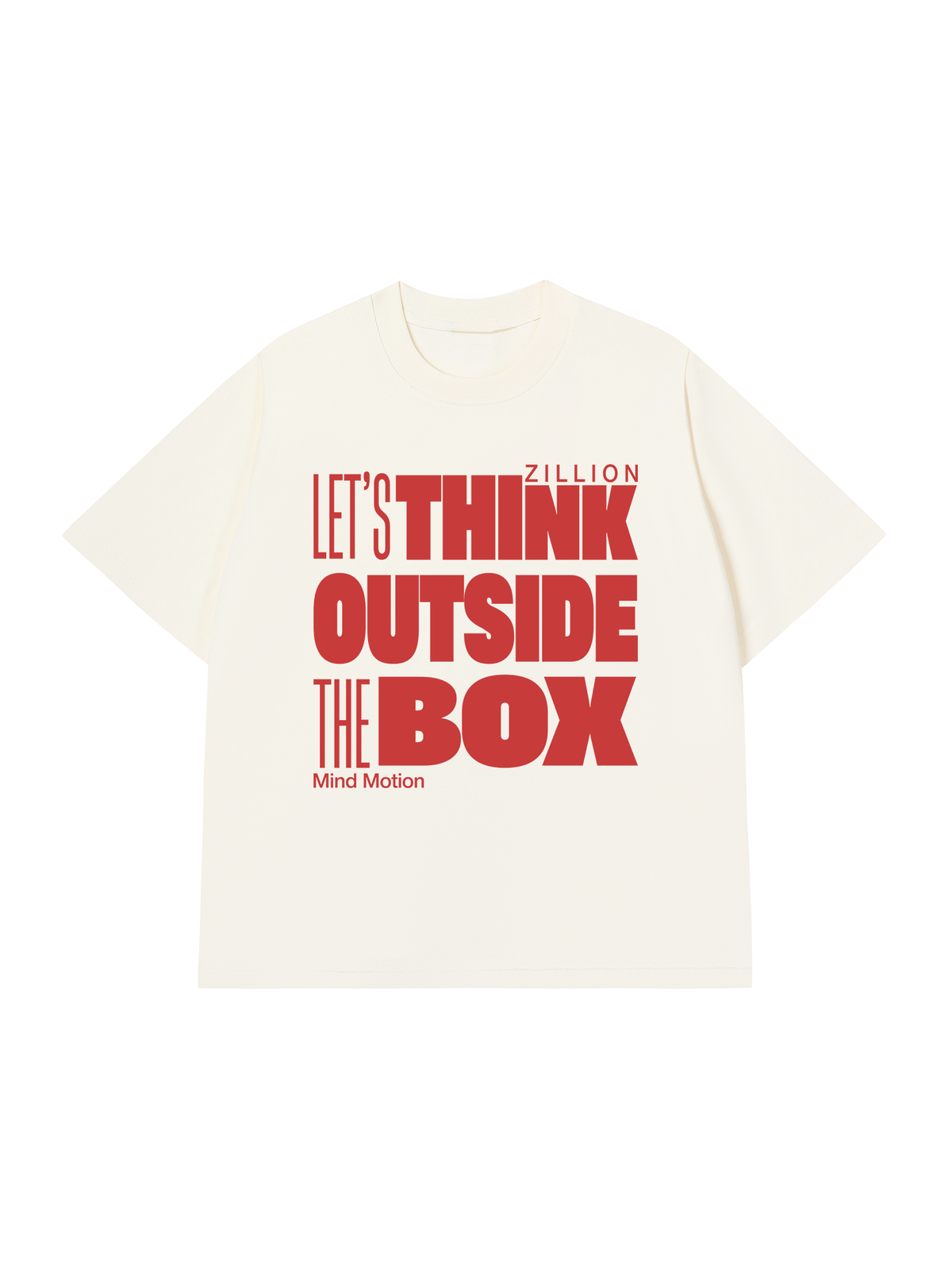 Áo Thun Relaxed Fit Think Outside The Box