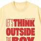 Áo Thun Relaxed Fit Think Outside The Box