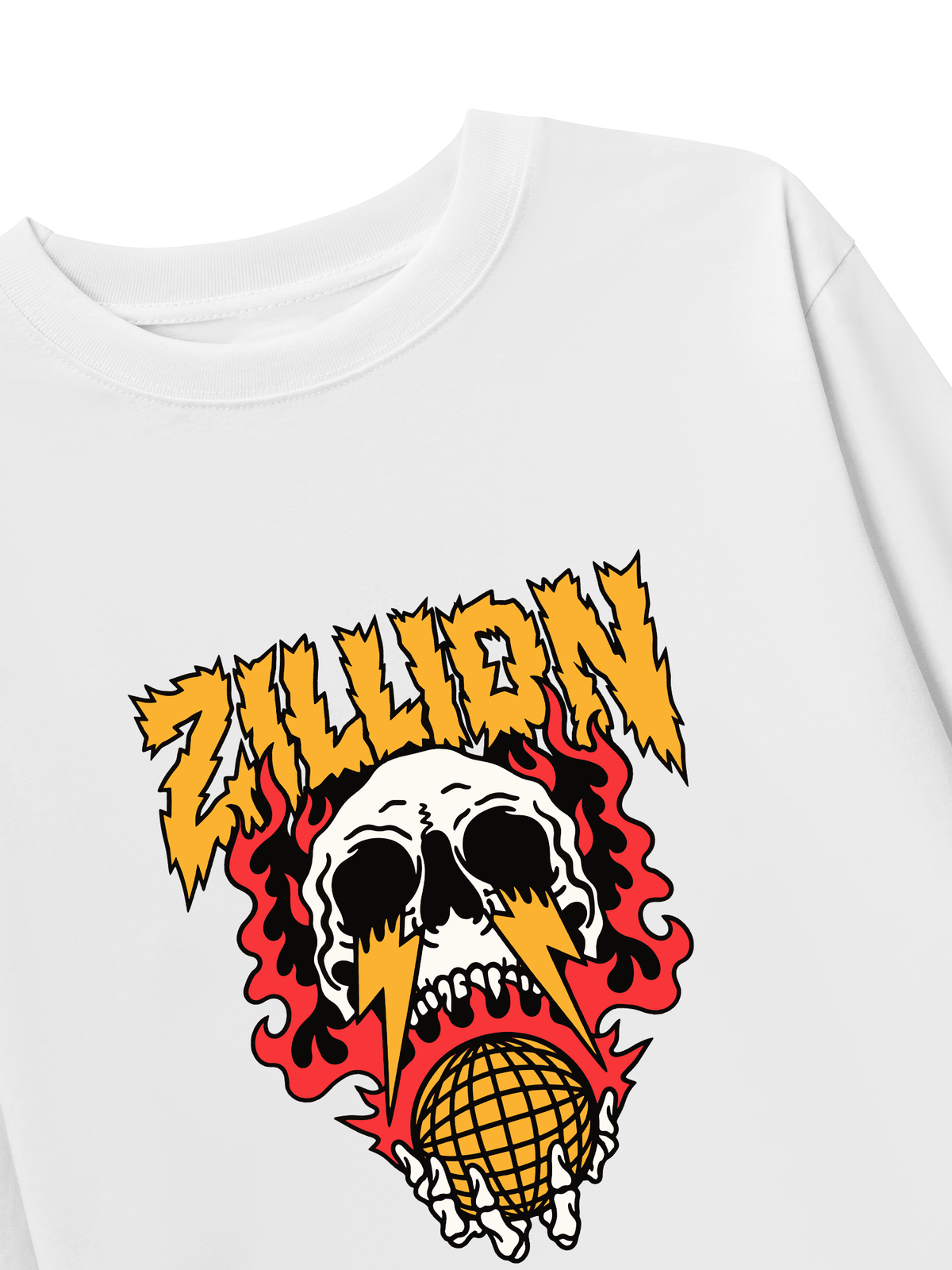 Áo Thun Dài Tay Skull Global