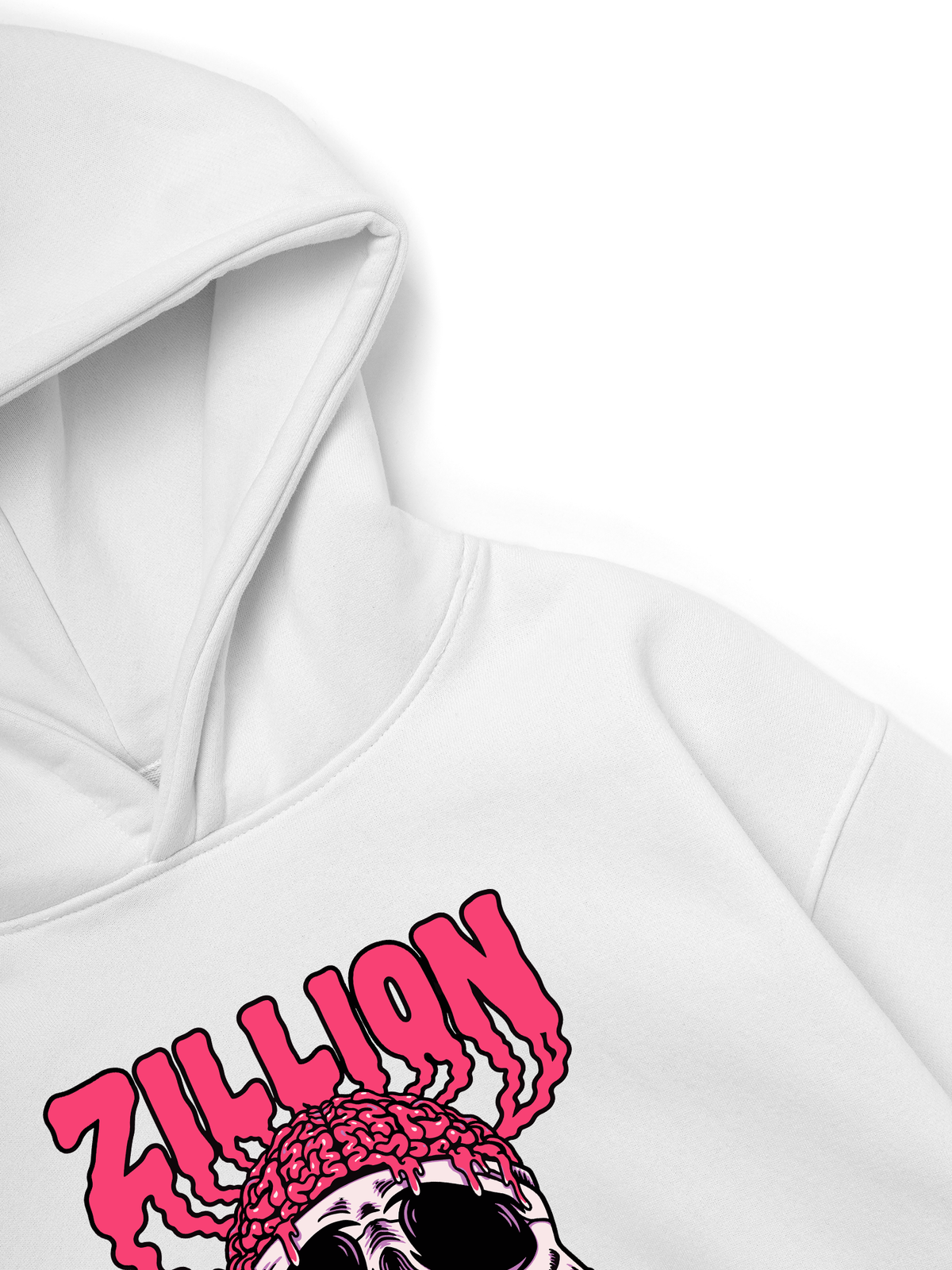Áo Hoodie Nỉ Hai Da Brain
