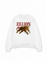 Áo Sweater Nỉ Hai Da Zillion Leopard Vibe