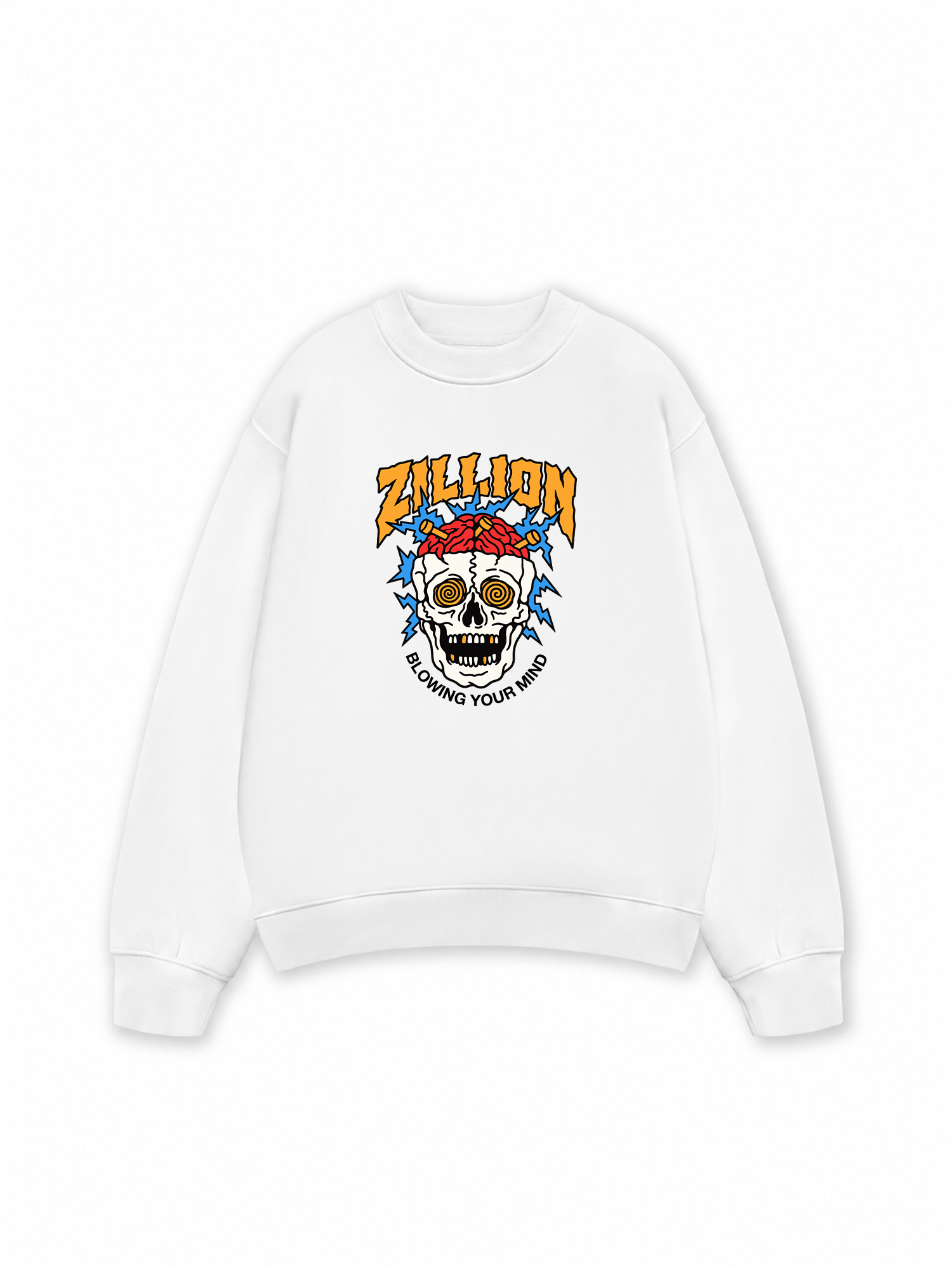 Áo Sweater Nỉ Hai Da Blowing Your Mind