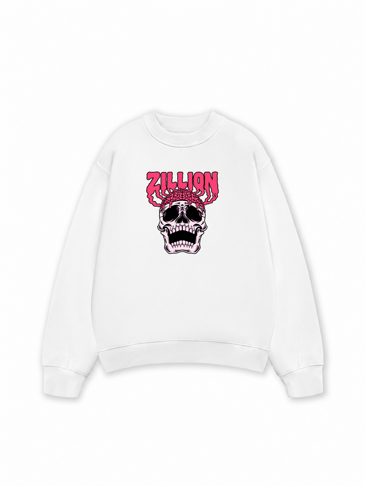 Áo Sweater Nỉ Hai Da Brain