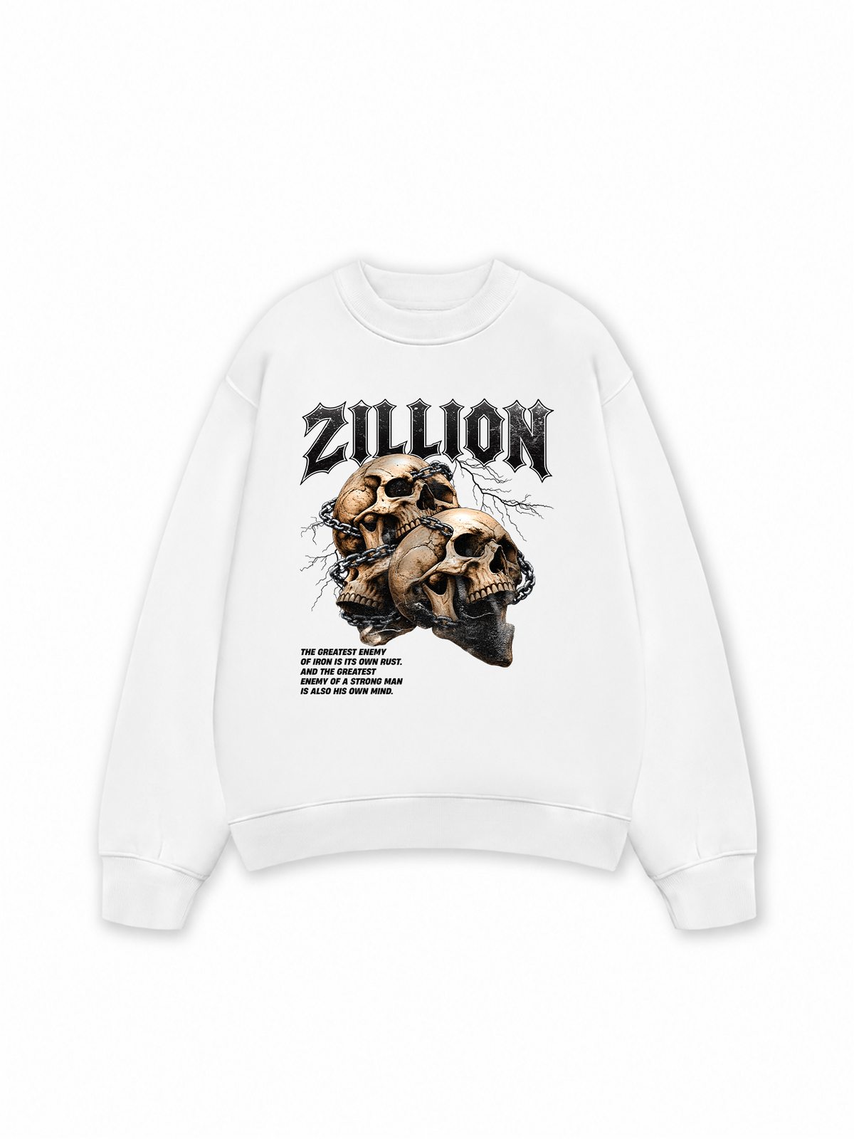 Áo Sweater Nỉ Hai Da Shackle
