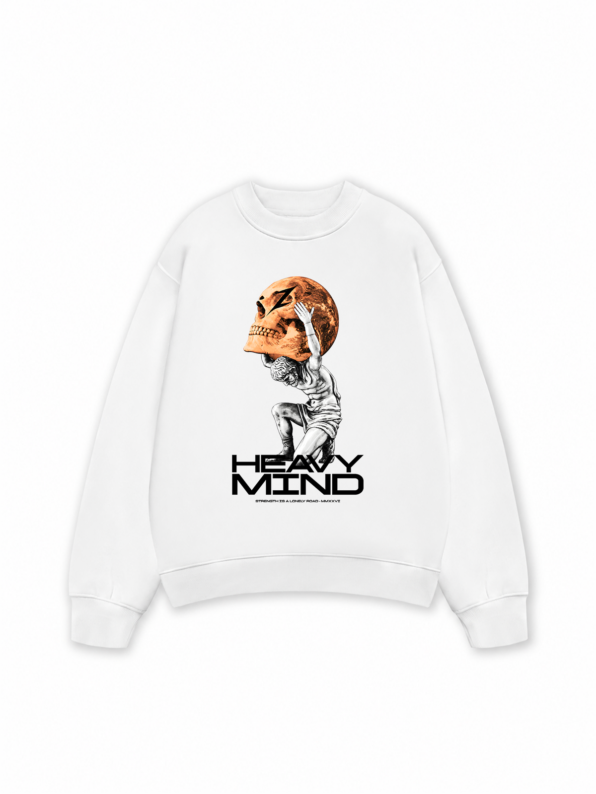 Áo Sweater Nỉ Hai Da Heavy Mind