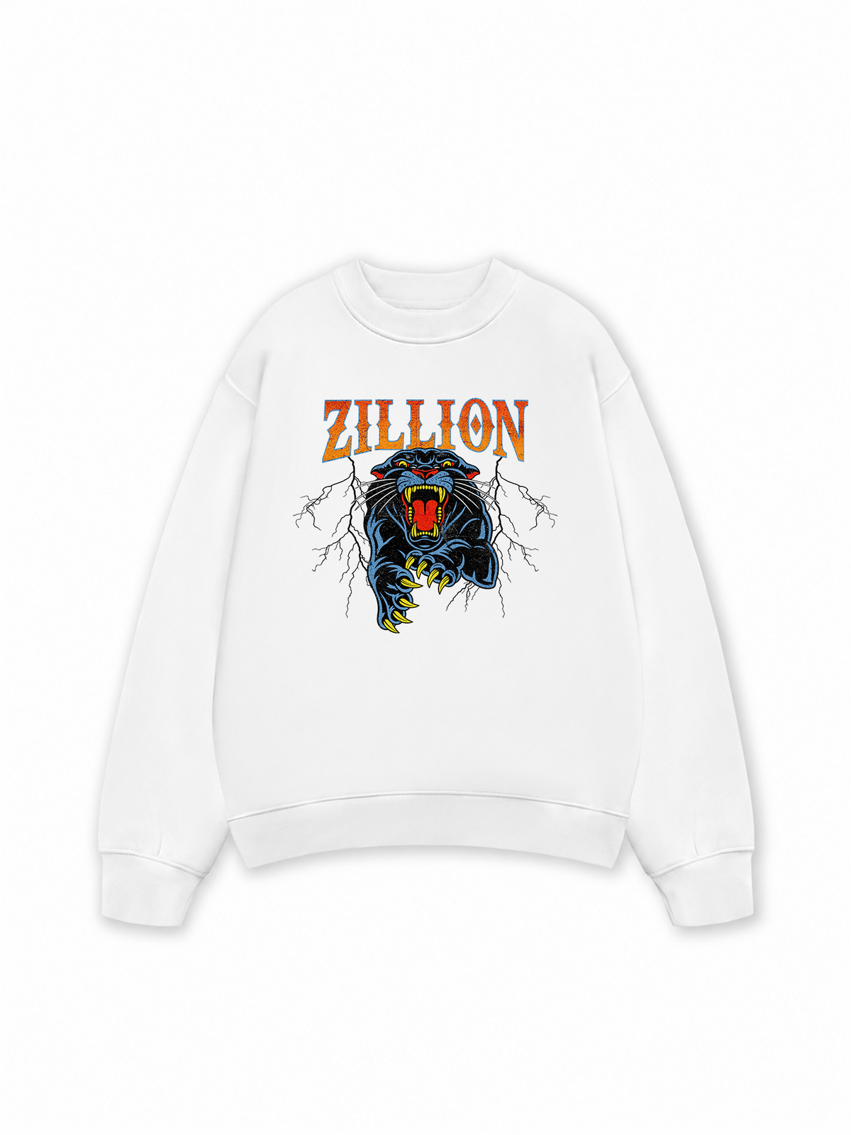 Áo Sweater Nỉ Hai Da Zillion Thunder Panther
