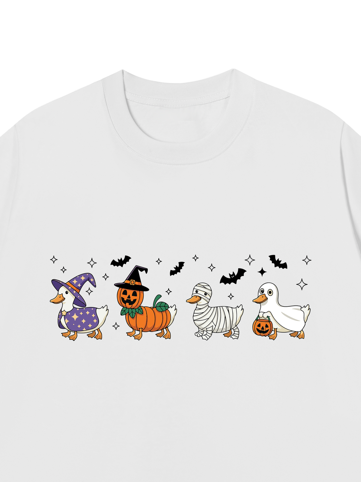 Áo Thun Relaxed Fit Spooky Ducks