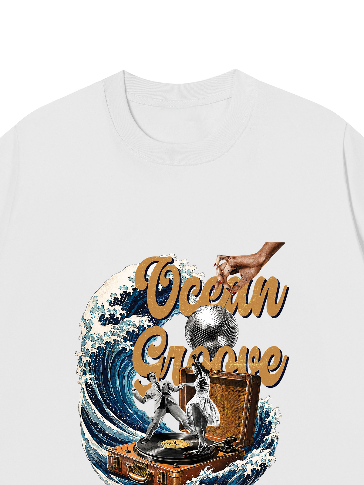 Áo Thun Relaxed Fit Ocean Groove