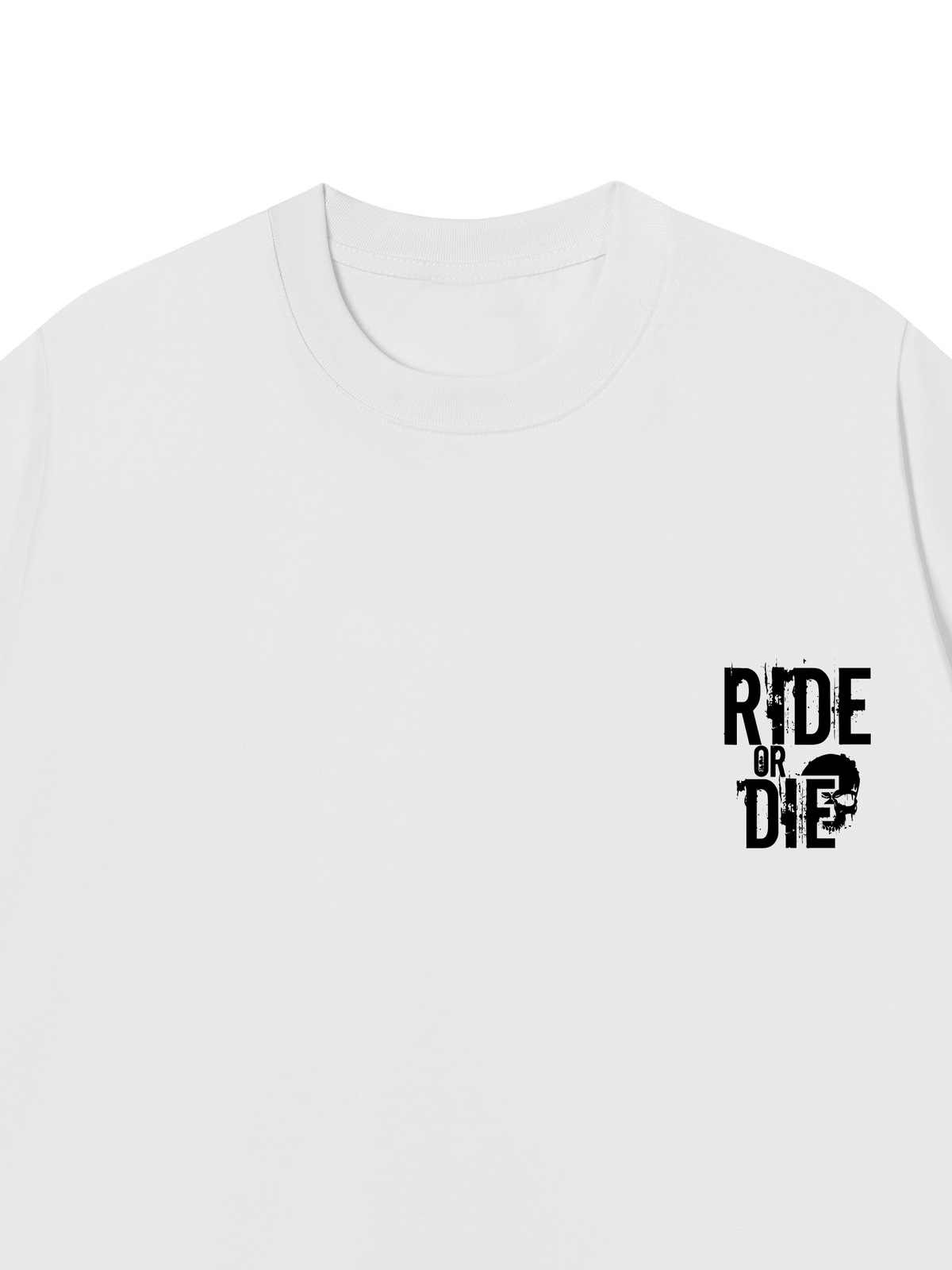Áo Thun Relaxed Fit Skull Ride Or Die