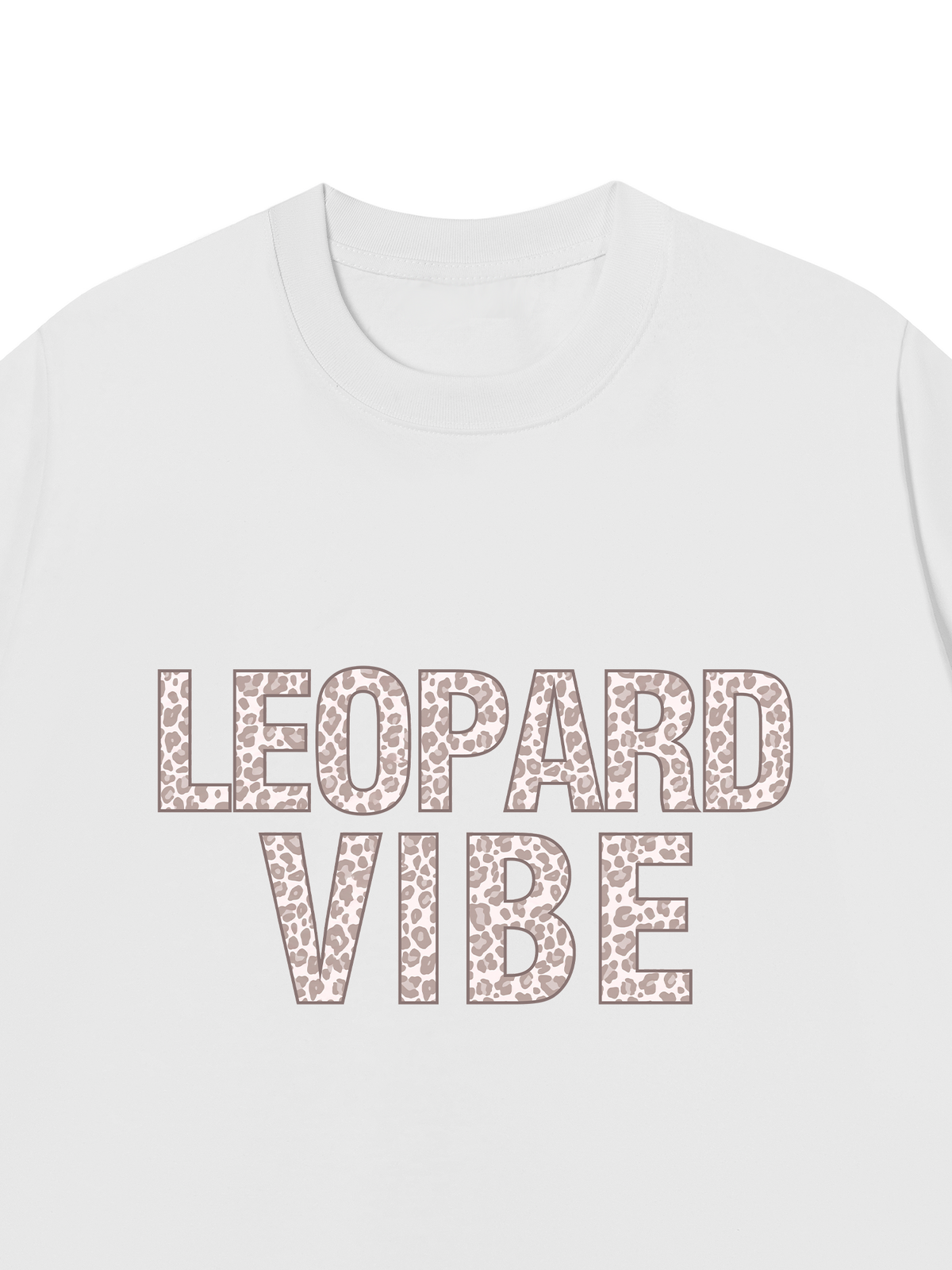 Áo Thun Relaxed Fit Leopard Vibe
