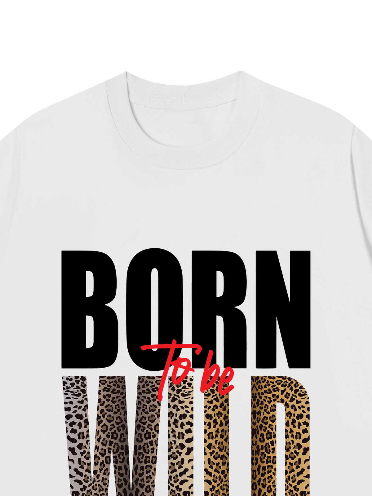 Áo Thun Relaxed Fit Born To Be Wild