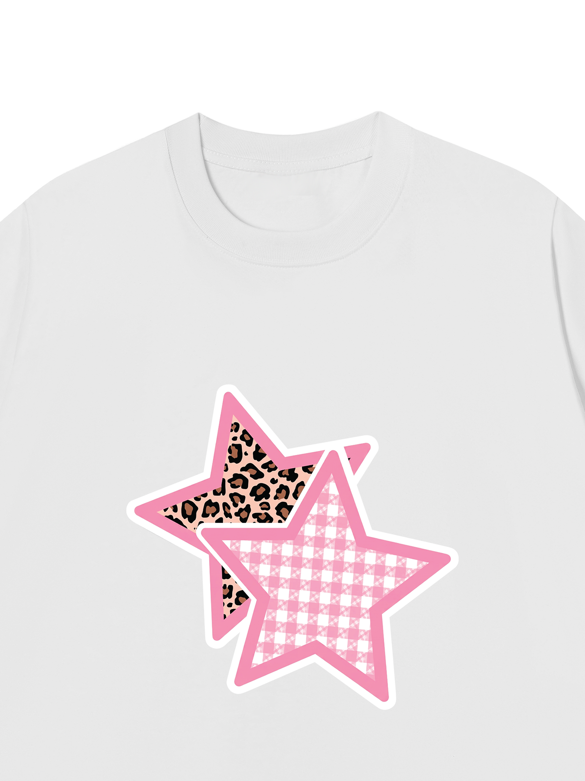 Áo Thun Relaxed Fit Leopard Star