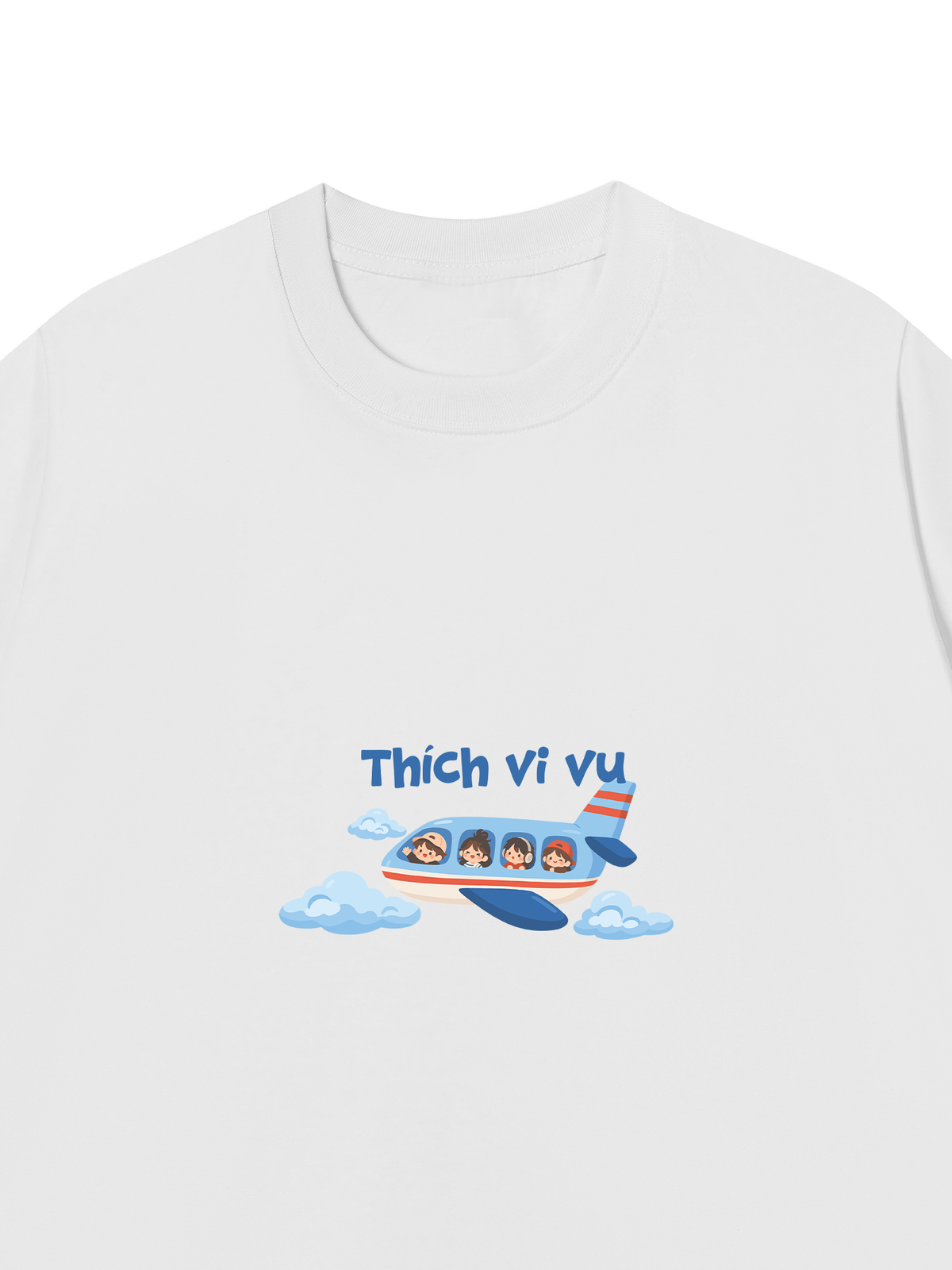 Áo Thun Relaxed Fit Thích Vi Vu