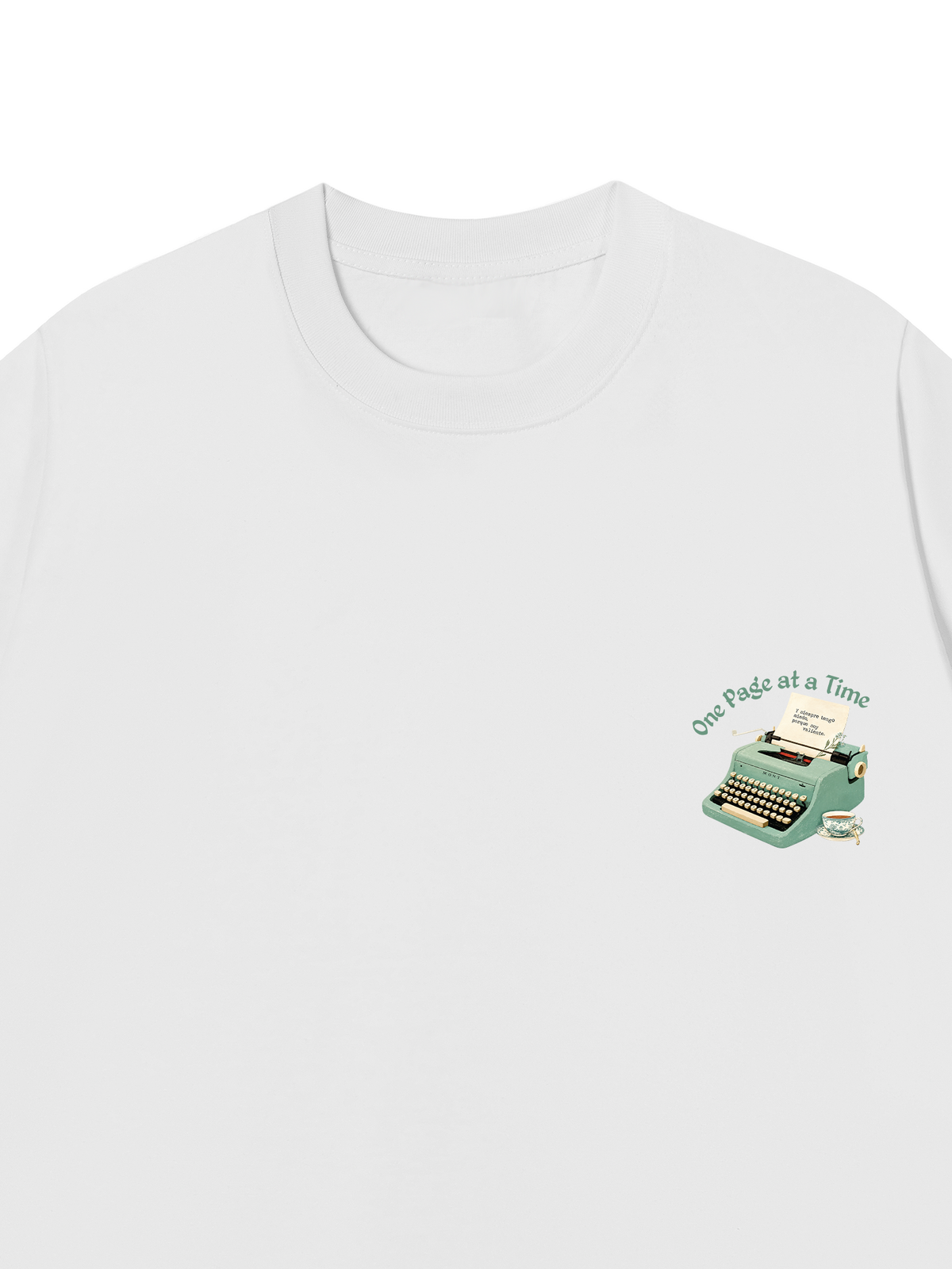 Áo Thun Relaxed Fit One Page At A Time