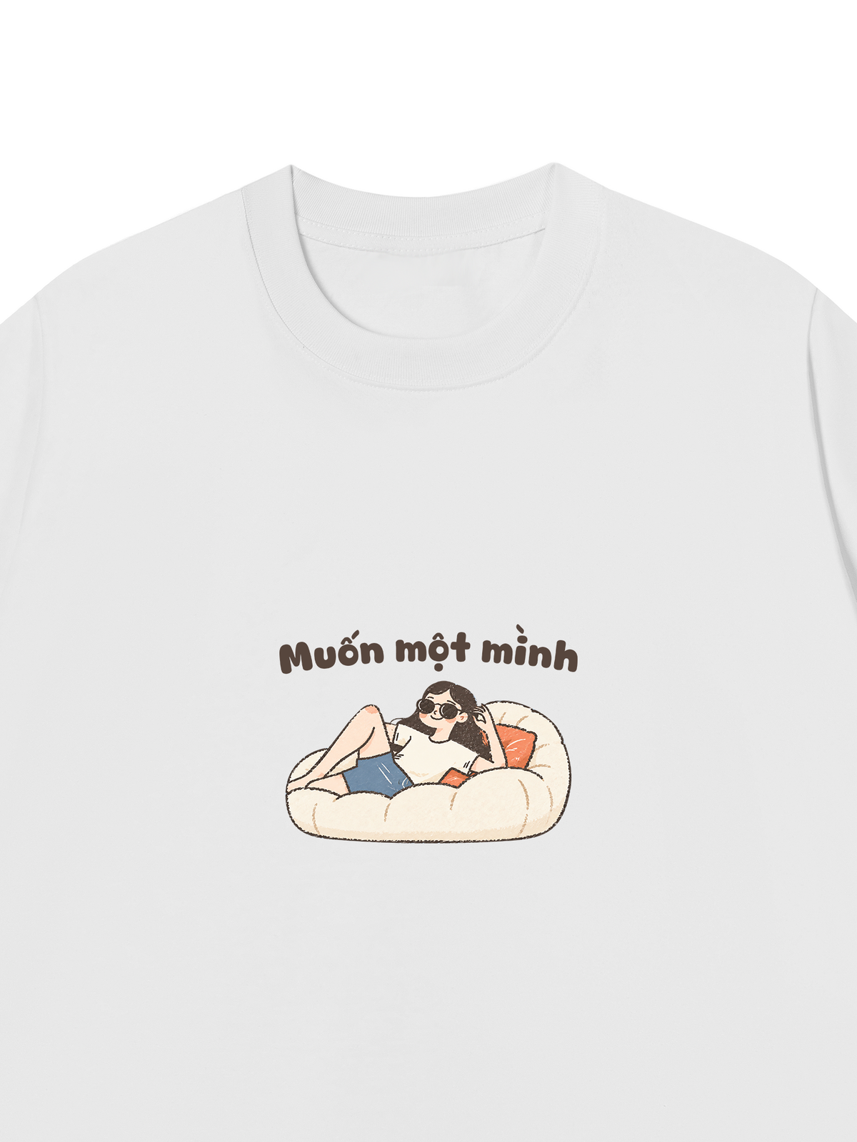 Áo Thun Relaxed Fit Muốn Một Mình