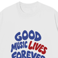 Áo Thun Relaxed Fit Good Music Lives Forever