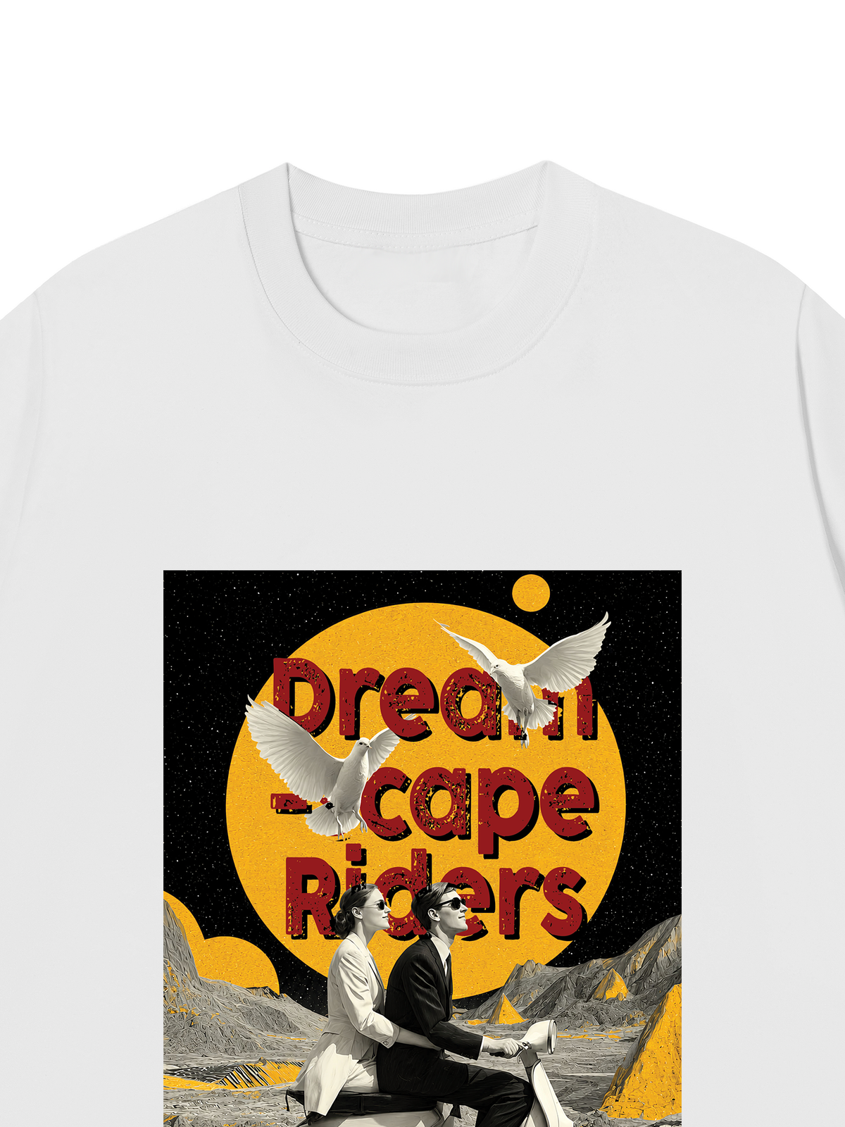 Áo Thun Relaxed Fit Dreamscape Rider