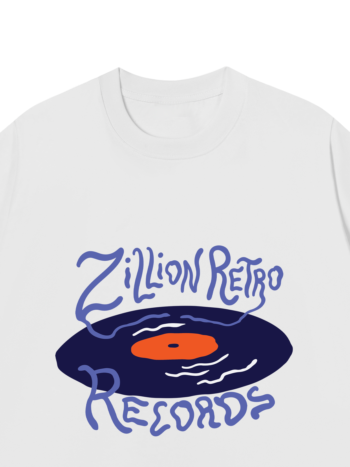 Áo Thun Relaxed Fit Zillion Retro Records