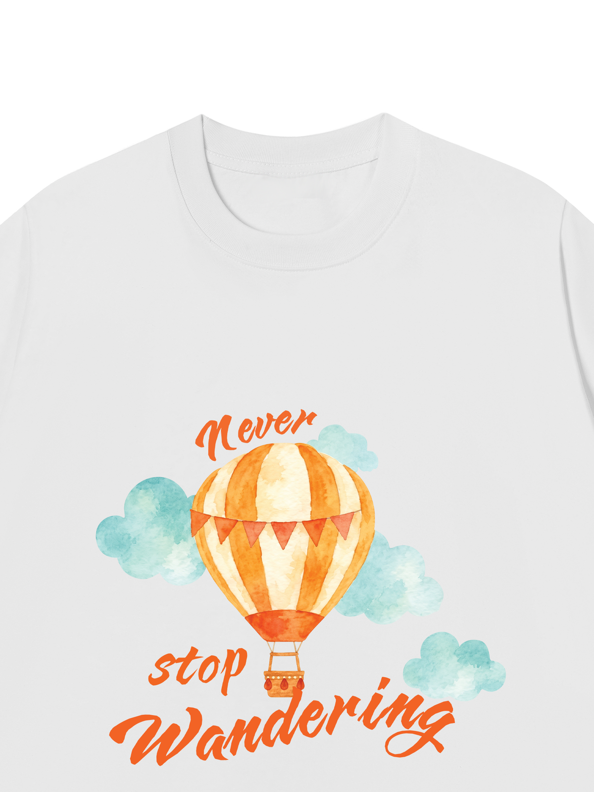Áo Thun Relaxed Fit Never Stop Wandering
