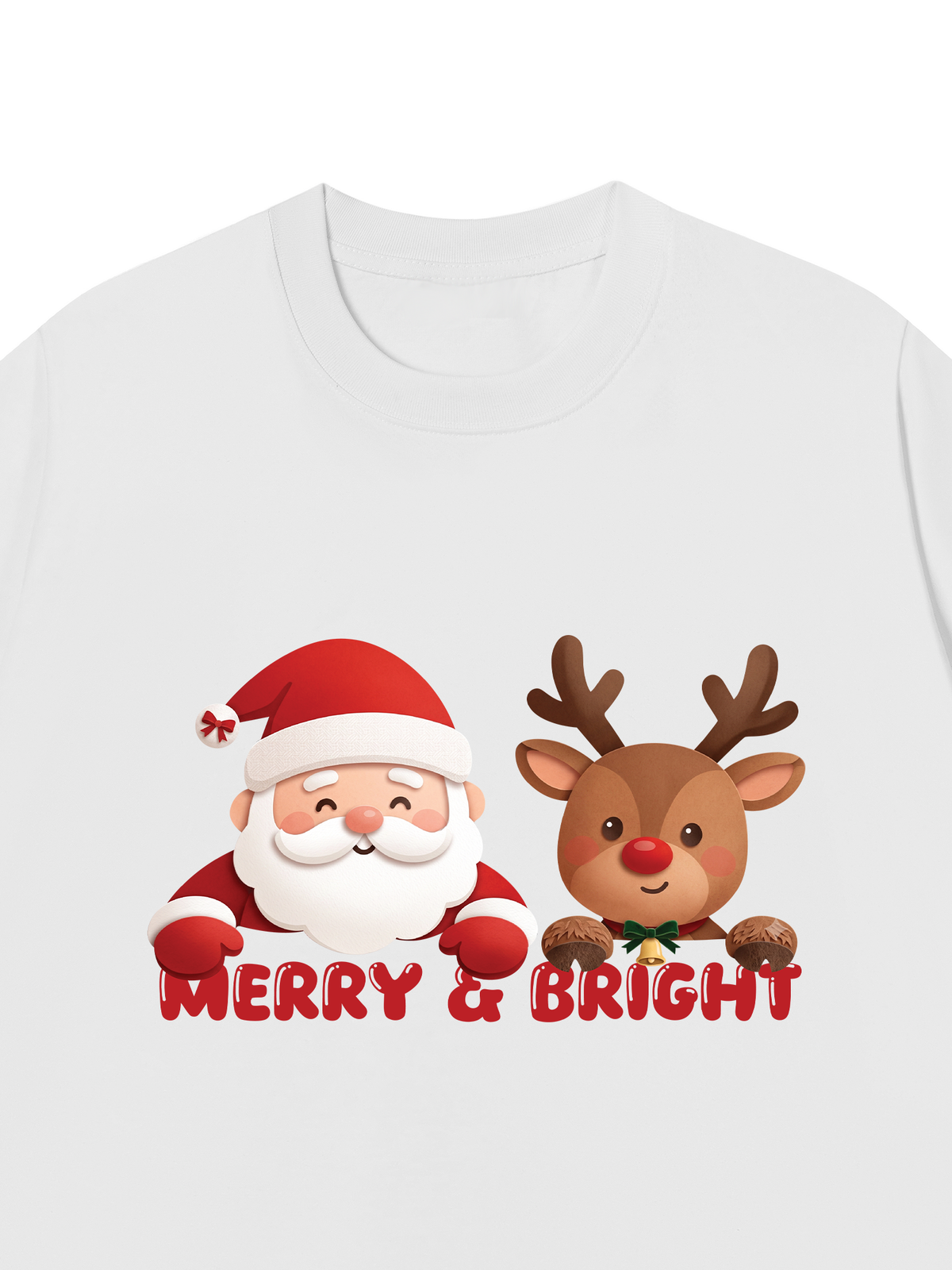 Áo Thun Relaxed Fit Merry & Bright