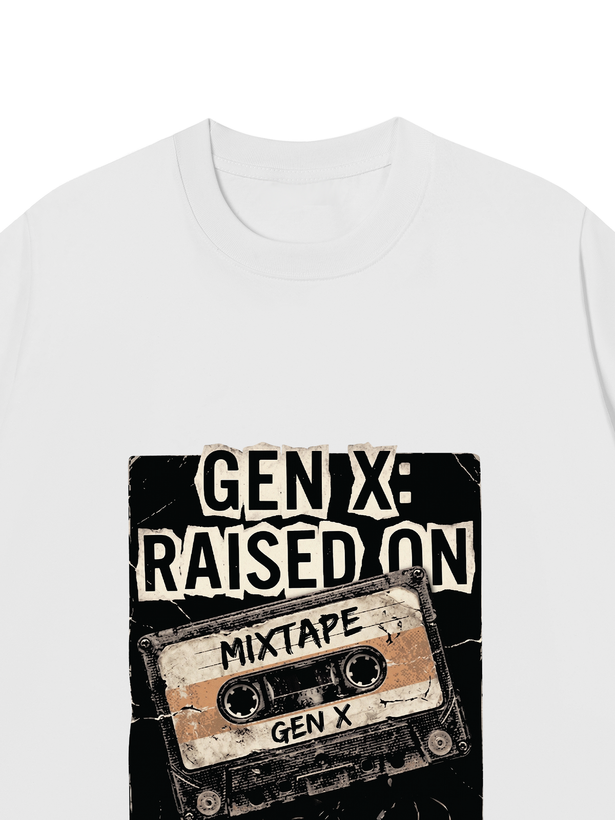 Áo Thun Relaxed Fit Gen X Raised On