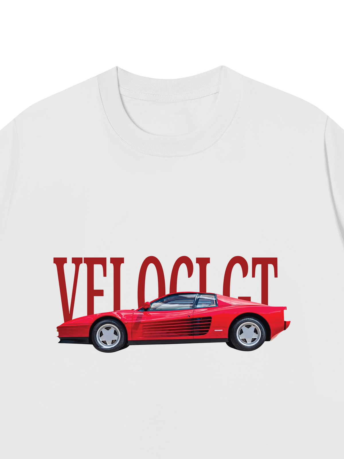 Áo Thun Relaxed Fit Car Veloci GT F40