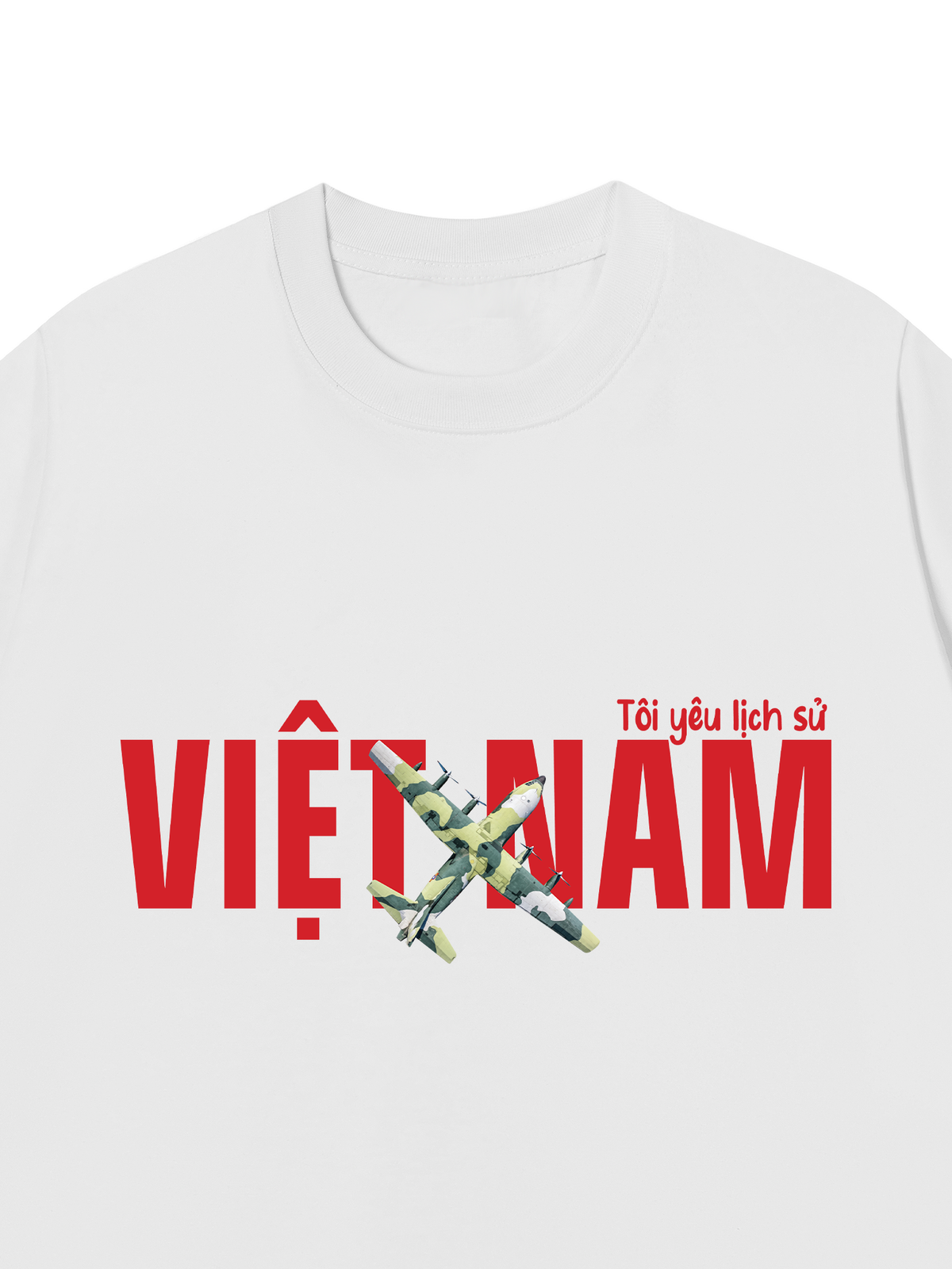 Áo Thun Relaxed Fit Việt Nam Lockheed C-130 Hercules