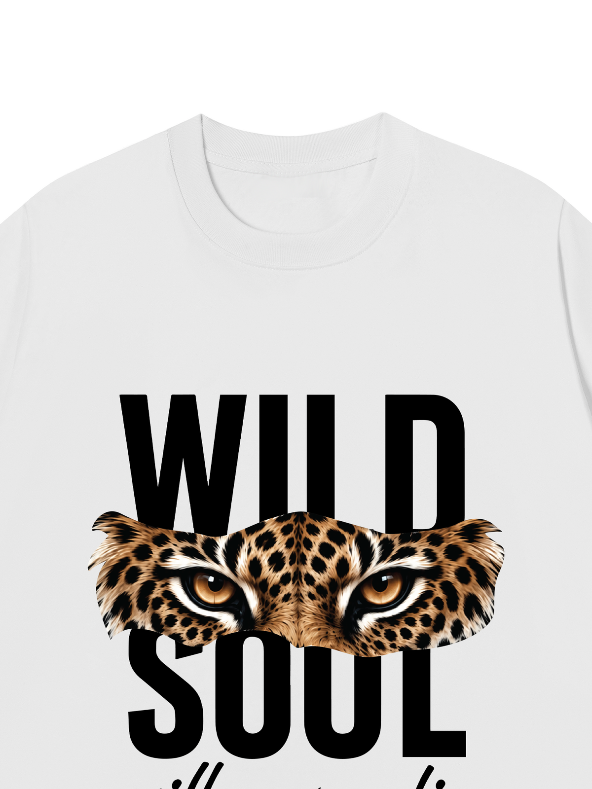 Áo Thun Relaxed Fit Wild Soul Will Never Die
