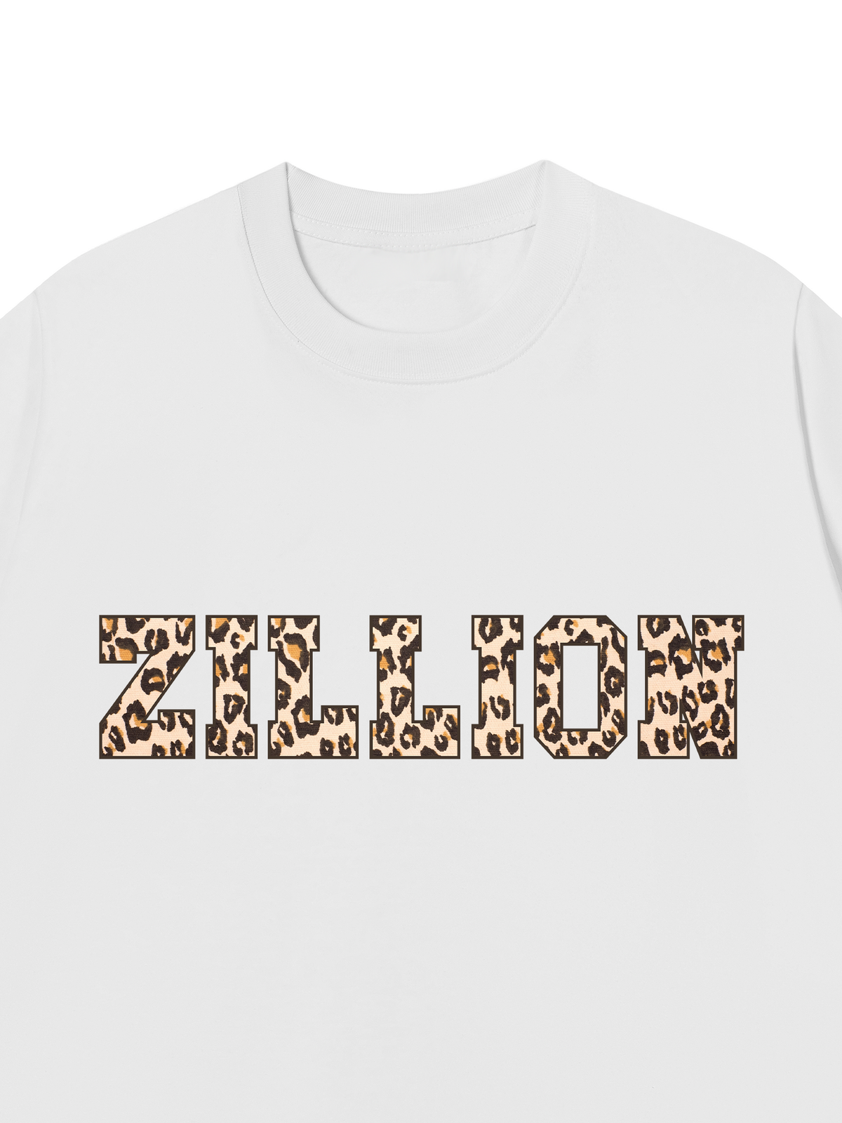 Áo Thun Relaxed Fit Zillion Leopard