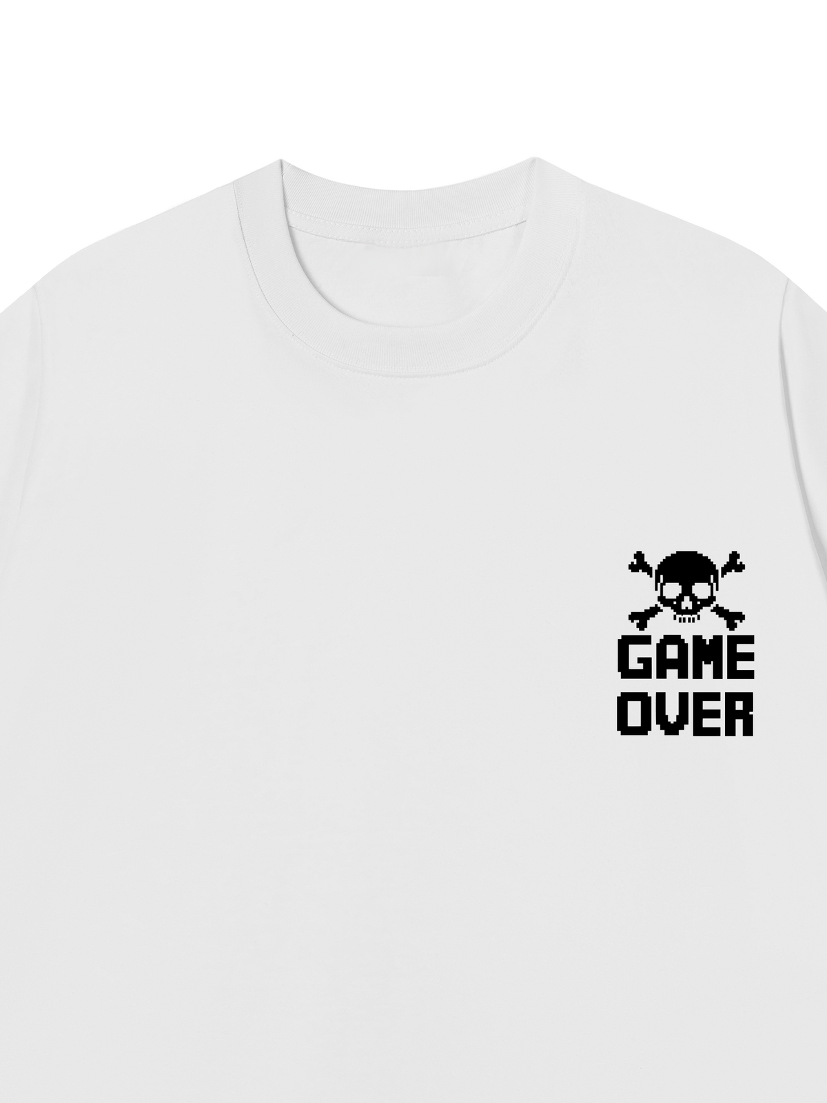 Áo Thun Relaxed Fit Skull Game Over