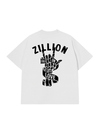 Áo Thun Relaxed Fit Skull Fall In Love