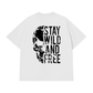 Áo Thun Relaxed Fit Stay Wild And Free