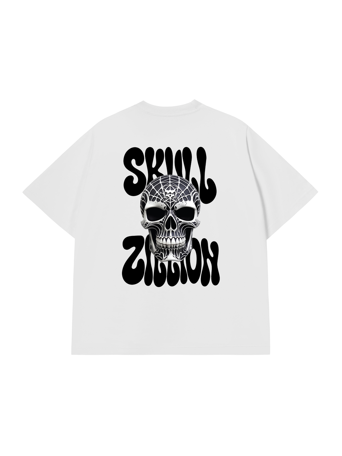 Áo Thun Relaxed Fit Spider Skull