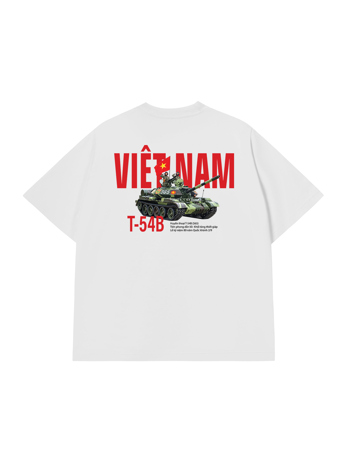 Áo Thun Relaxed Fit Việt Nam T-54B