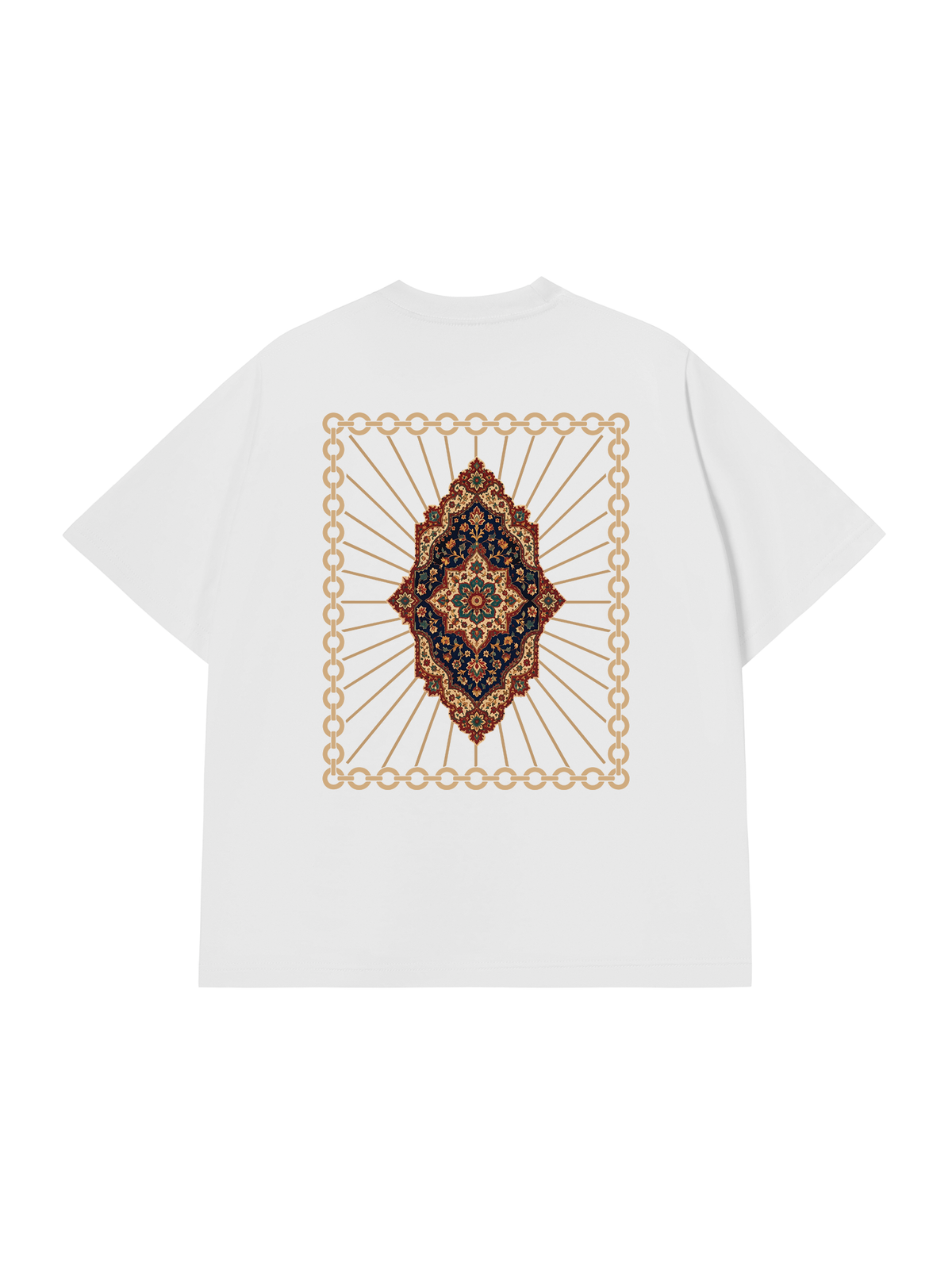 Áo Thun Relaxed Fit Persian Pattern