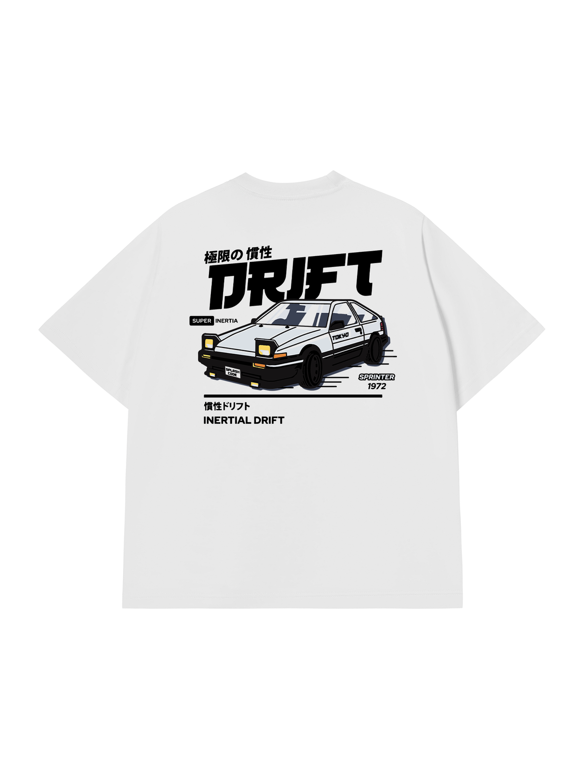 Áo Thun Relaxed Fit Car Drift