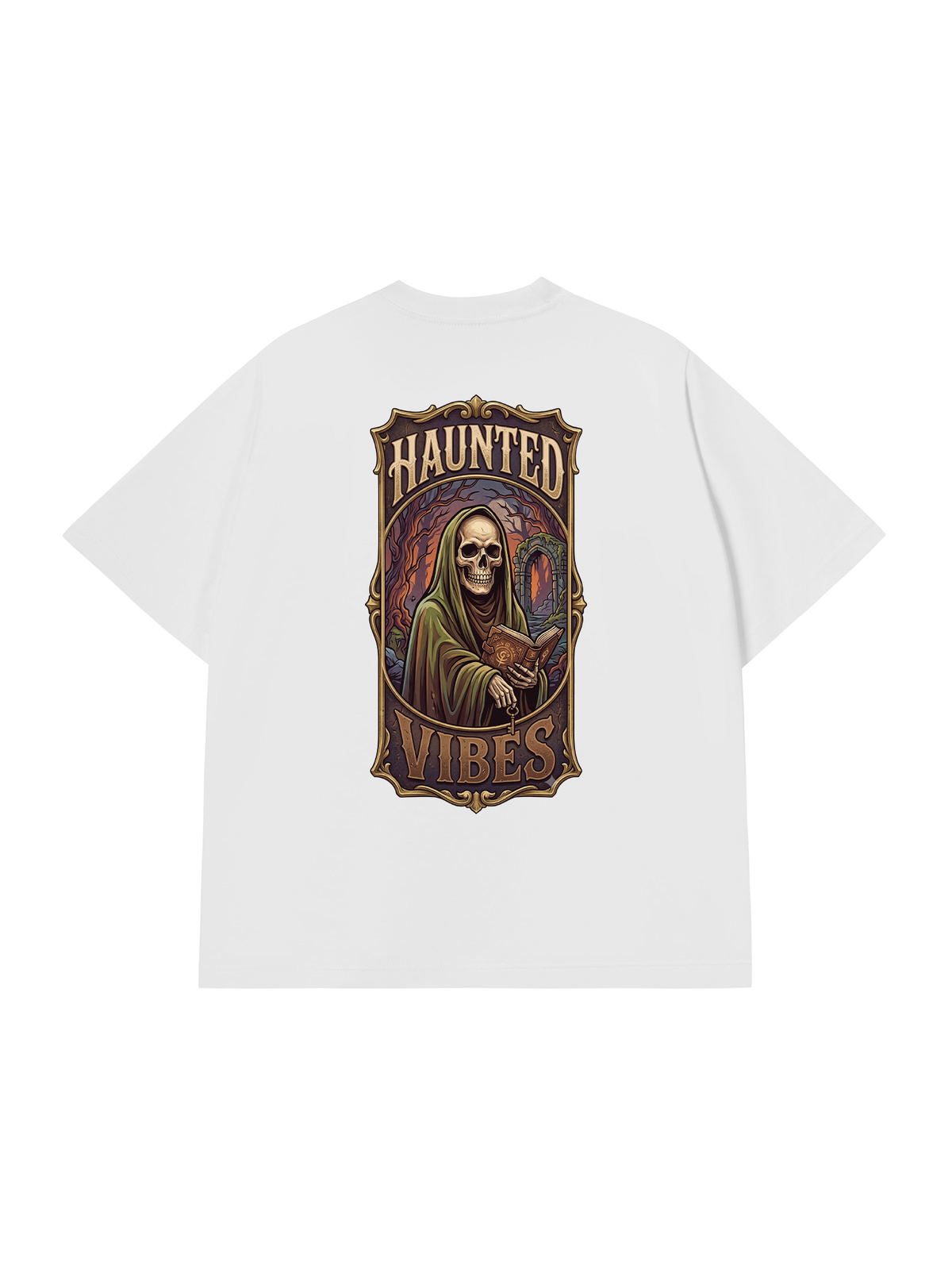 Áo Thun Relaxed Fit Haunted Vibe