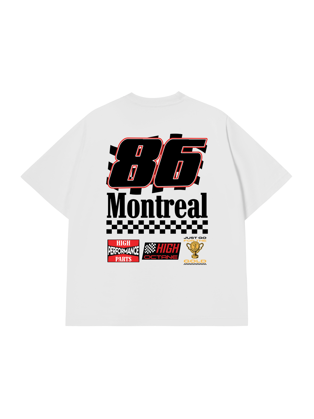 Áo Thun Relaxed Fit Car 86 Montreal